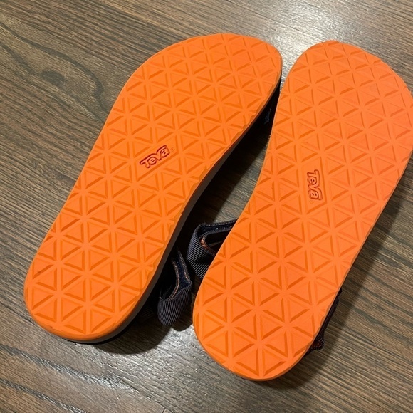 NWOT TEVA Original Universal Mens Size 11 1004006 F3014A Blue/Orange main image 5